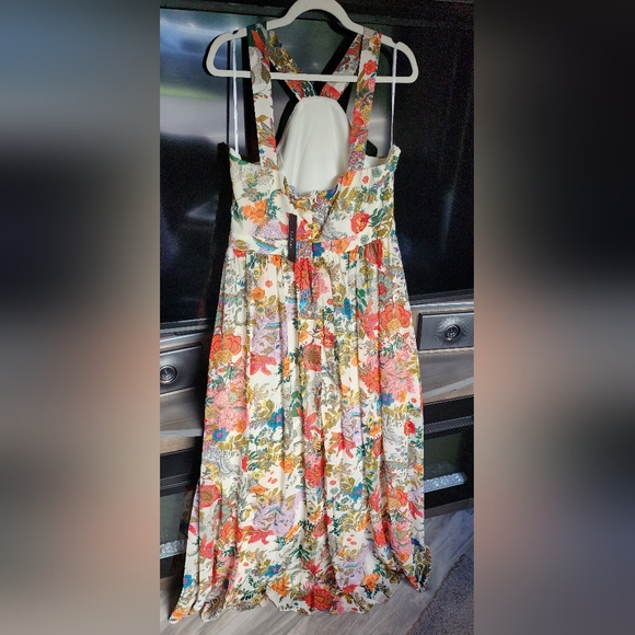 Floral Halter Maxi Dress - Lulus size XXL - Picture 3 of 7
